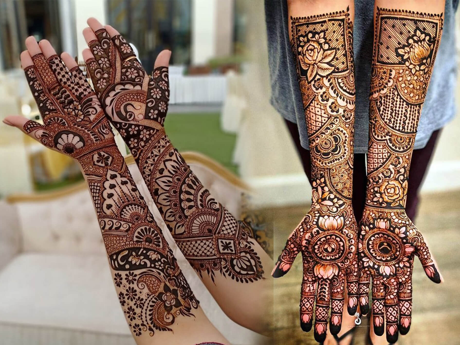 Latest And New Bridal Mehndi Designs Trending Ideas Blog Rainbow