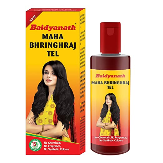 Baidyanath Mahabhringraj Tel - 200ml - Ayurvedic Hair Oil